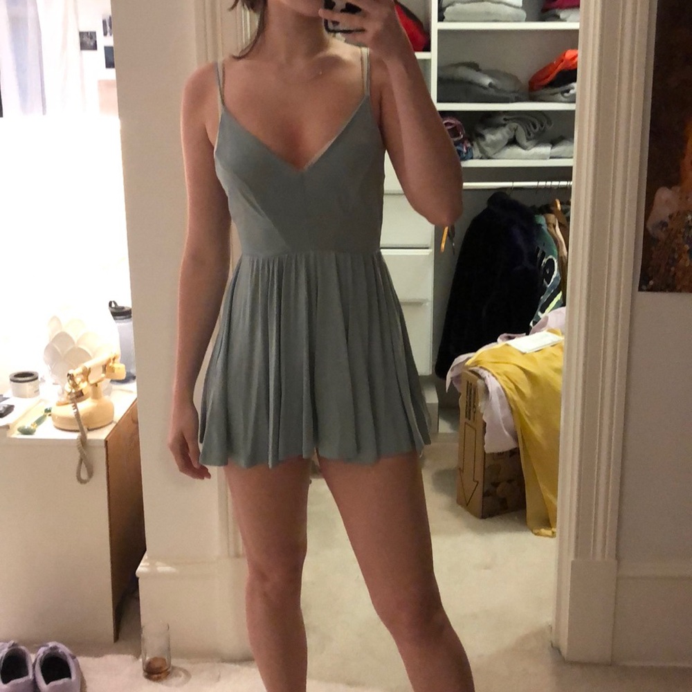 Seafoam Silence + Noise Romper